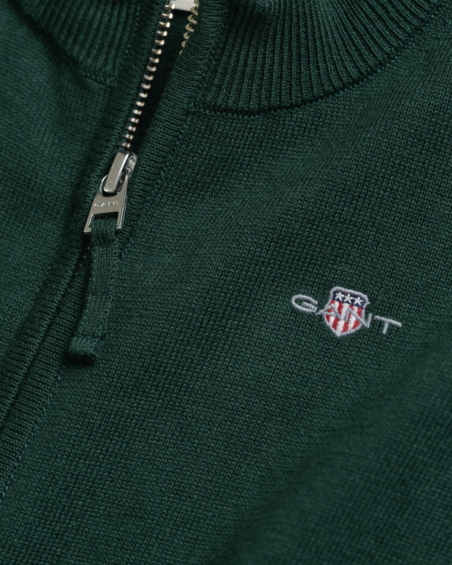 Kids Shield bomullskofta med dragkedja