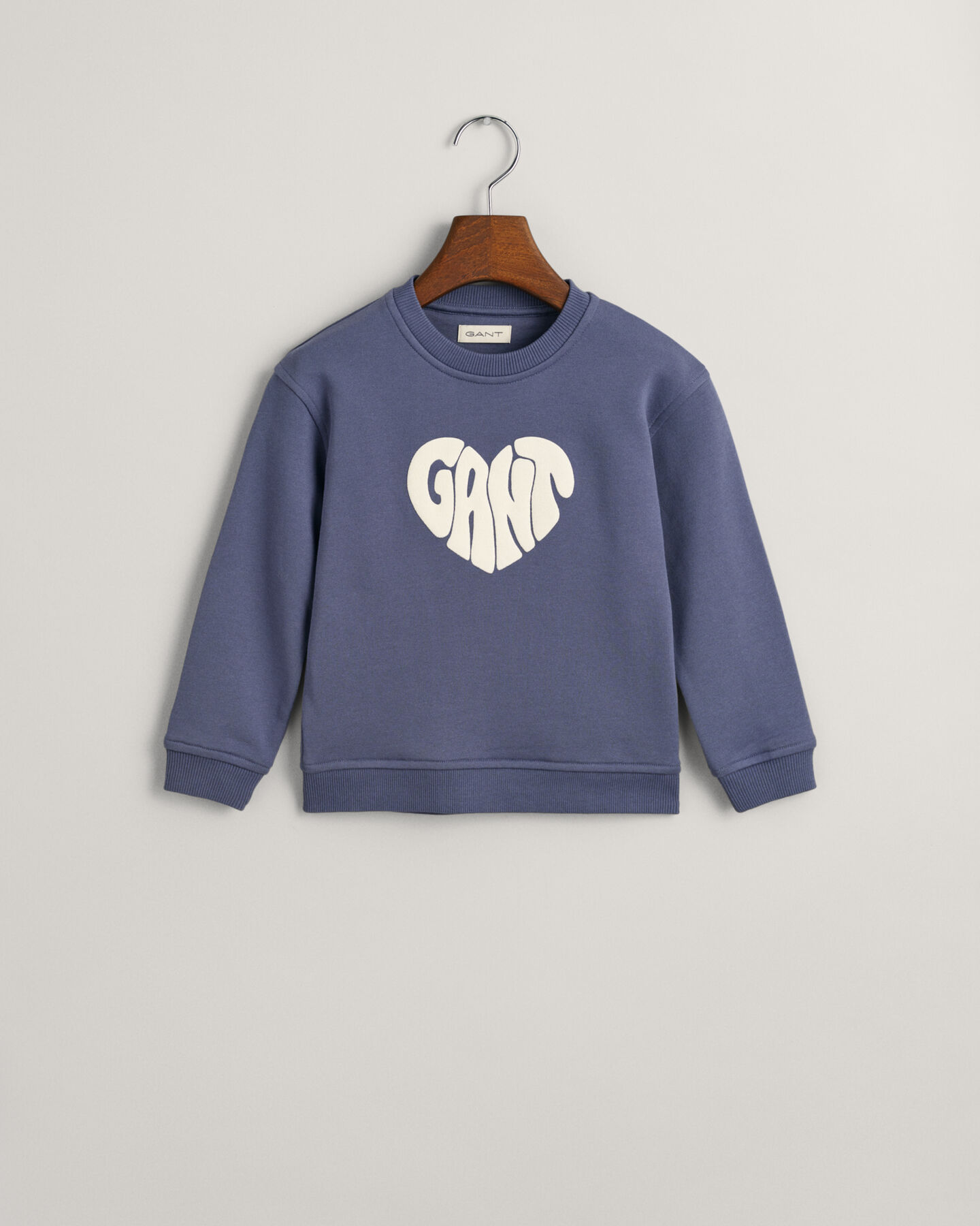 Girls Heart Graphic rundhalsad sweatshirt