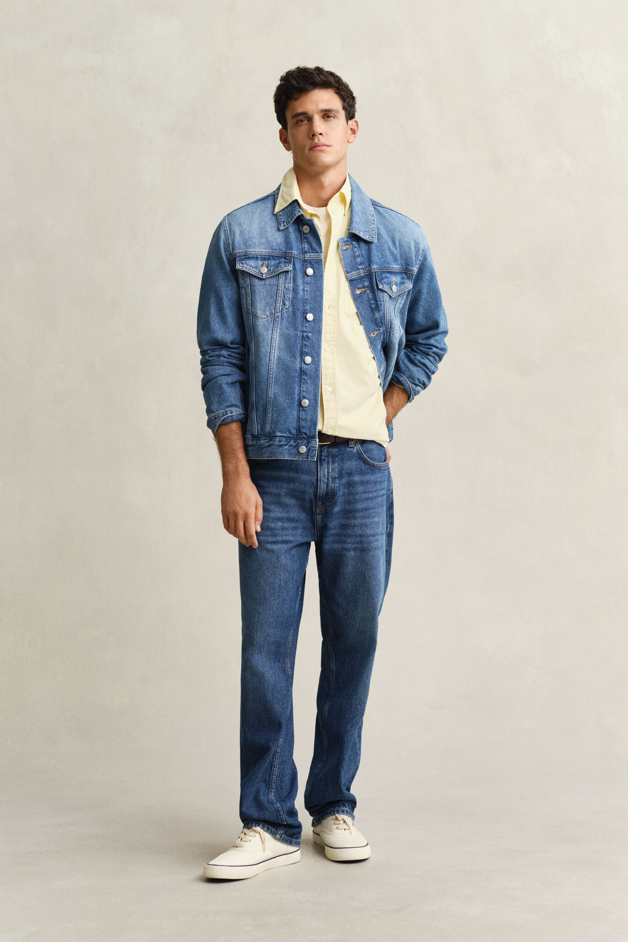 Regular fit klassisk oxfordskjorta