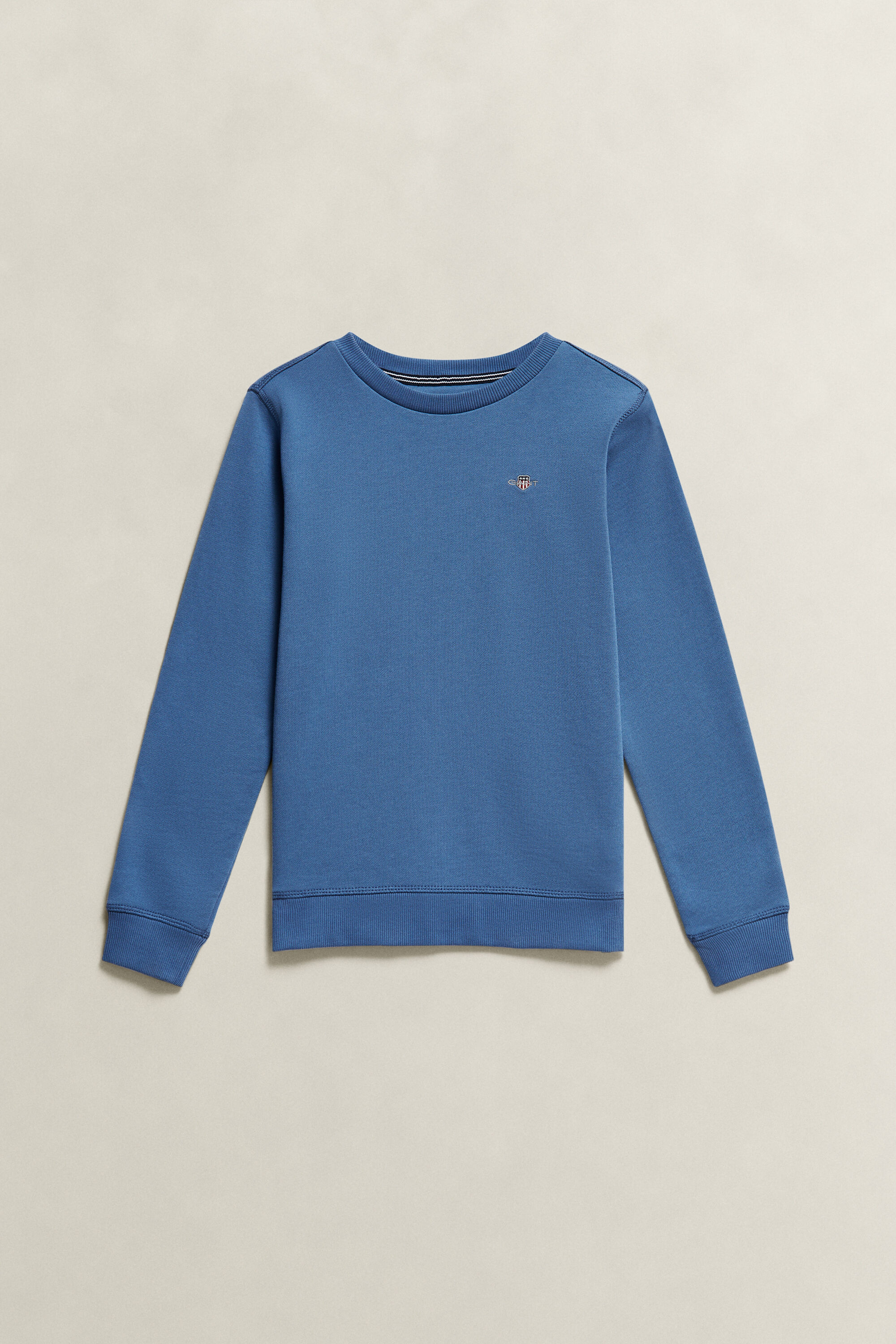 Teens sweatshirt med sköldemblem