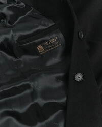 Klassisk skräddarsydd kappa i ullblandning