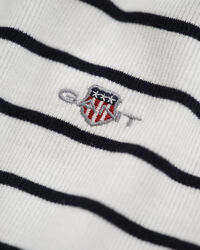 Teens Girls Shield randig T-shirt