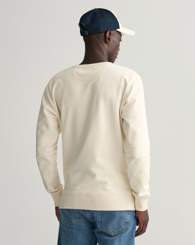 Segelm&ouml;nstrad crew neck sweatshirt