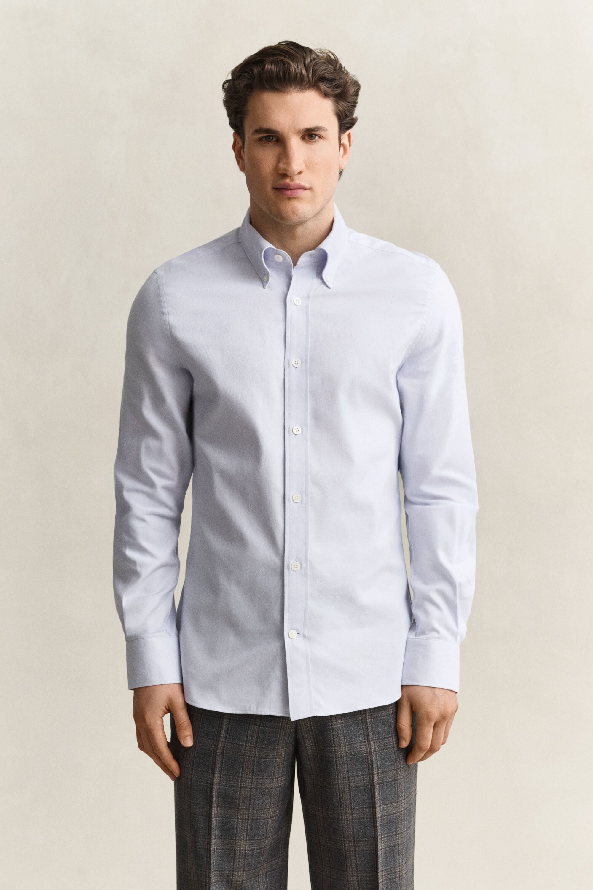 Slim fit skräddarsydd skjorta