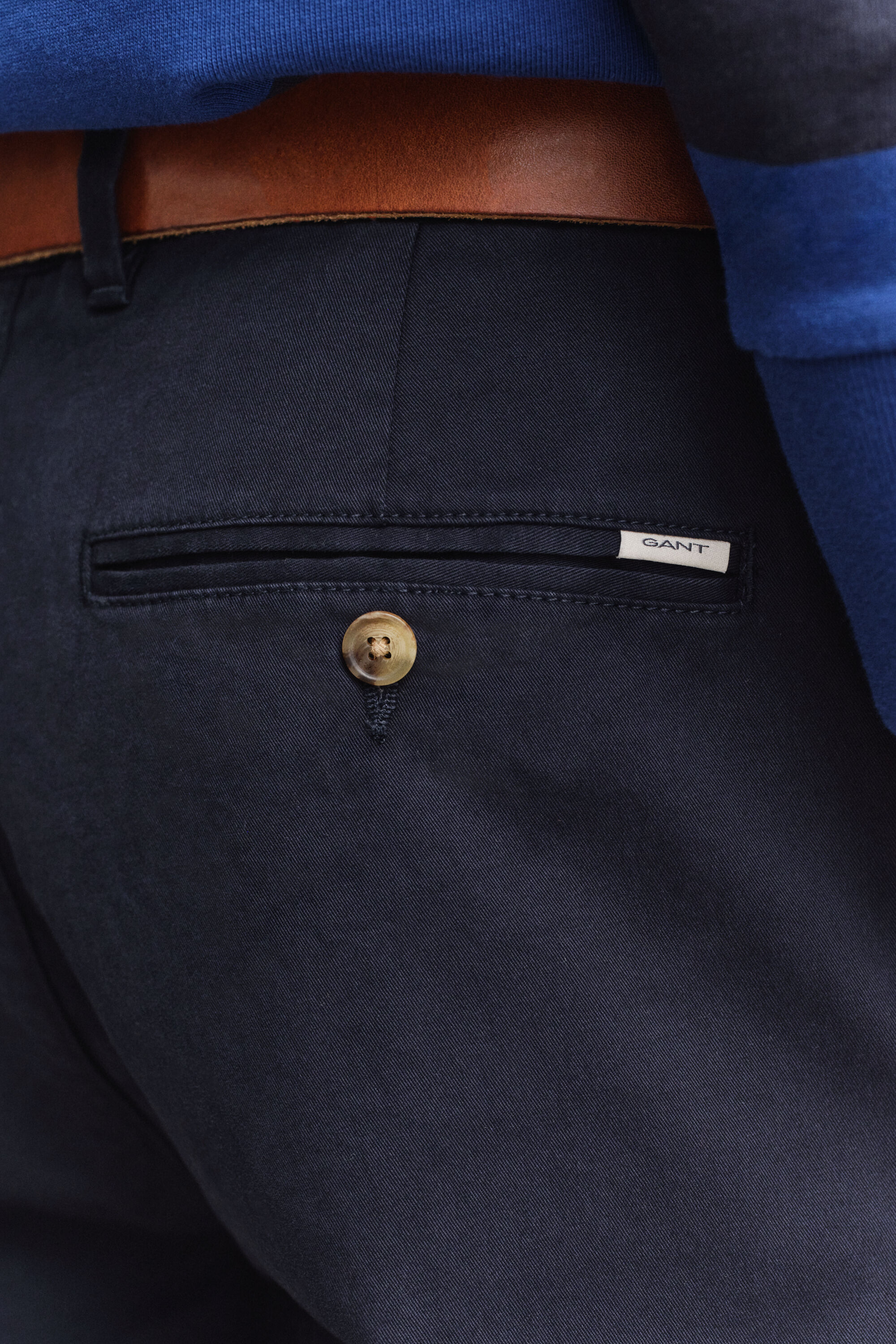 Klassiska chinos med slim fit