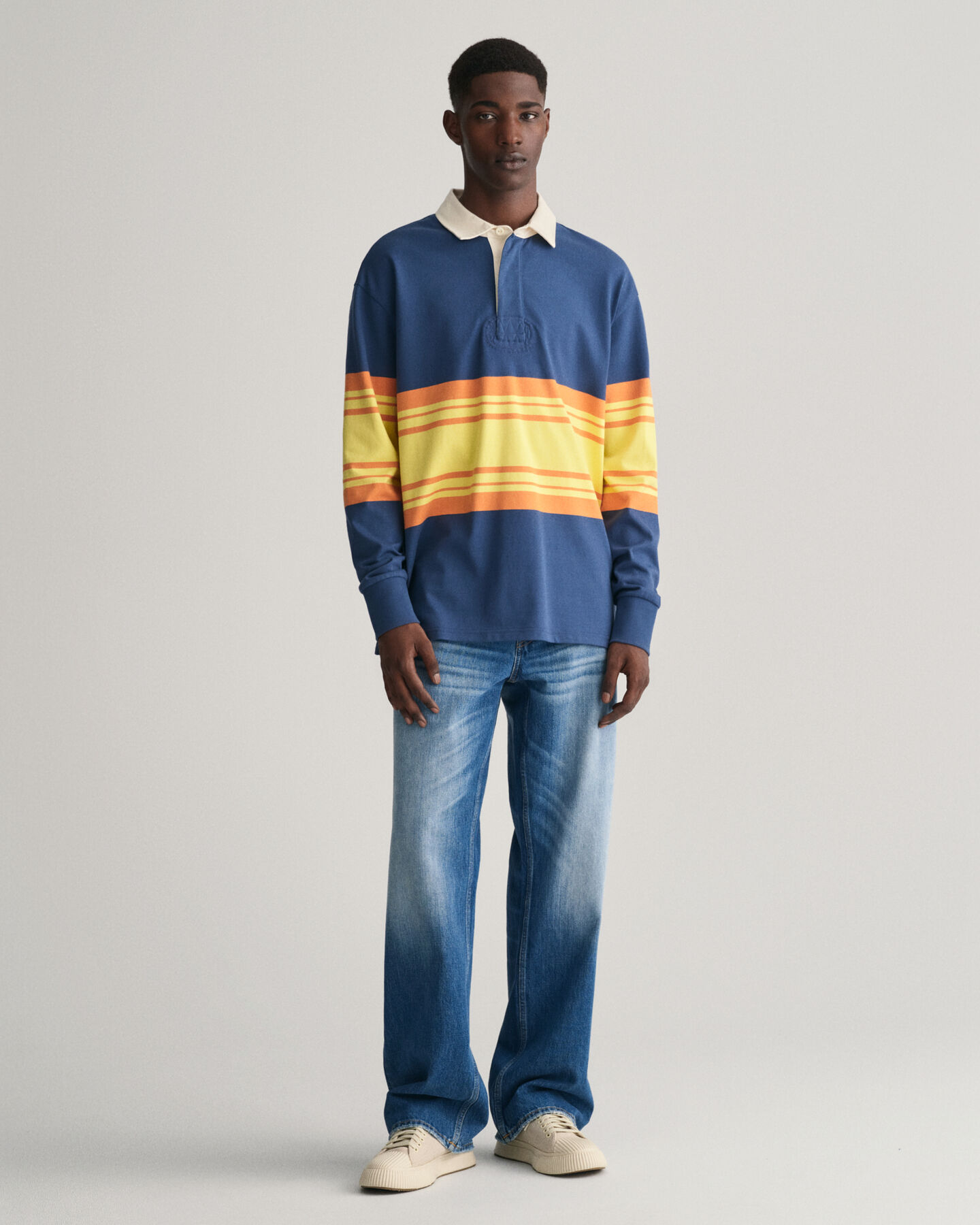 Loose fit jeans i vintagetv&auml;tt