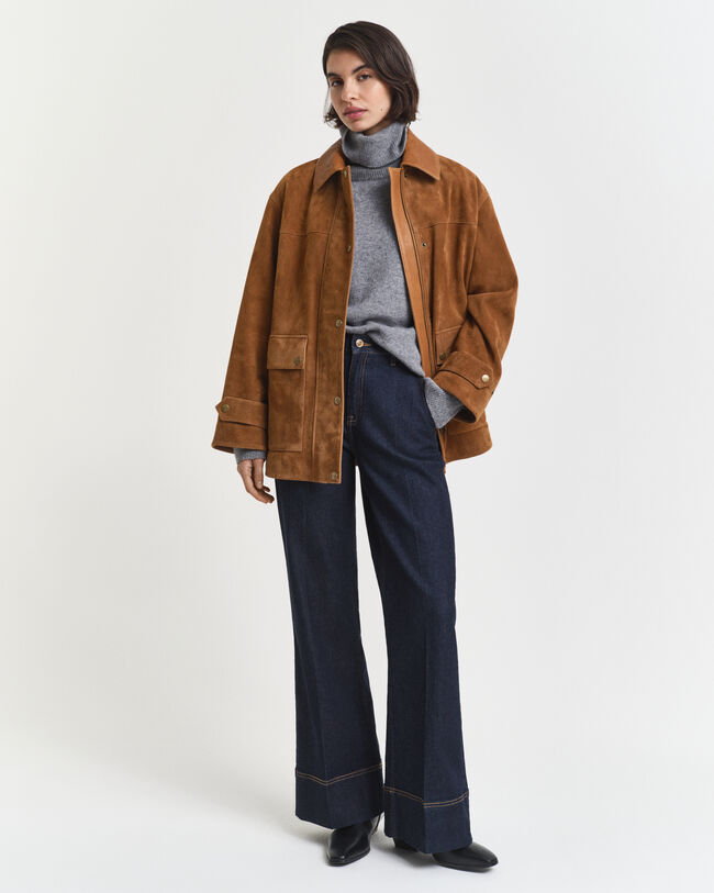 Polotröja i mjuk kashmir- och ullblandning