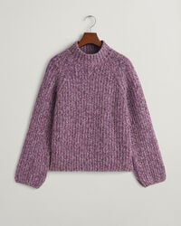 Flerf&auml;rgad tr&ouml;ja med st&aring;krage