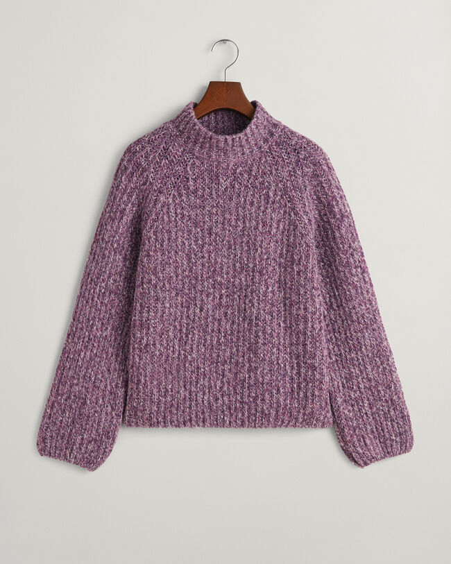 Flerf&auml;rgad tr&ouml;ja med st&aring;krage