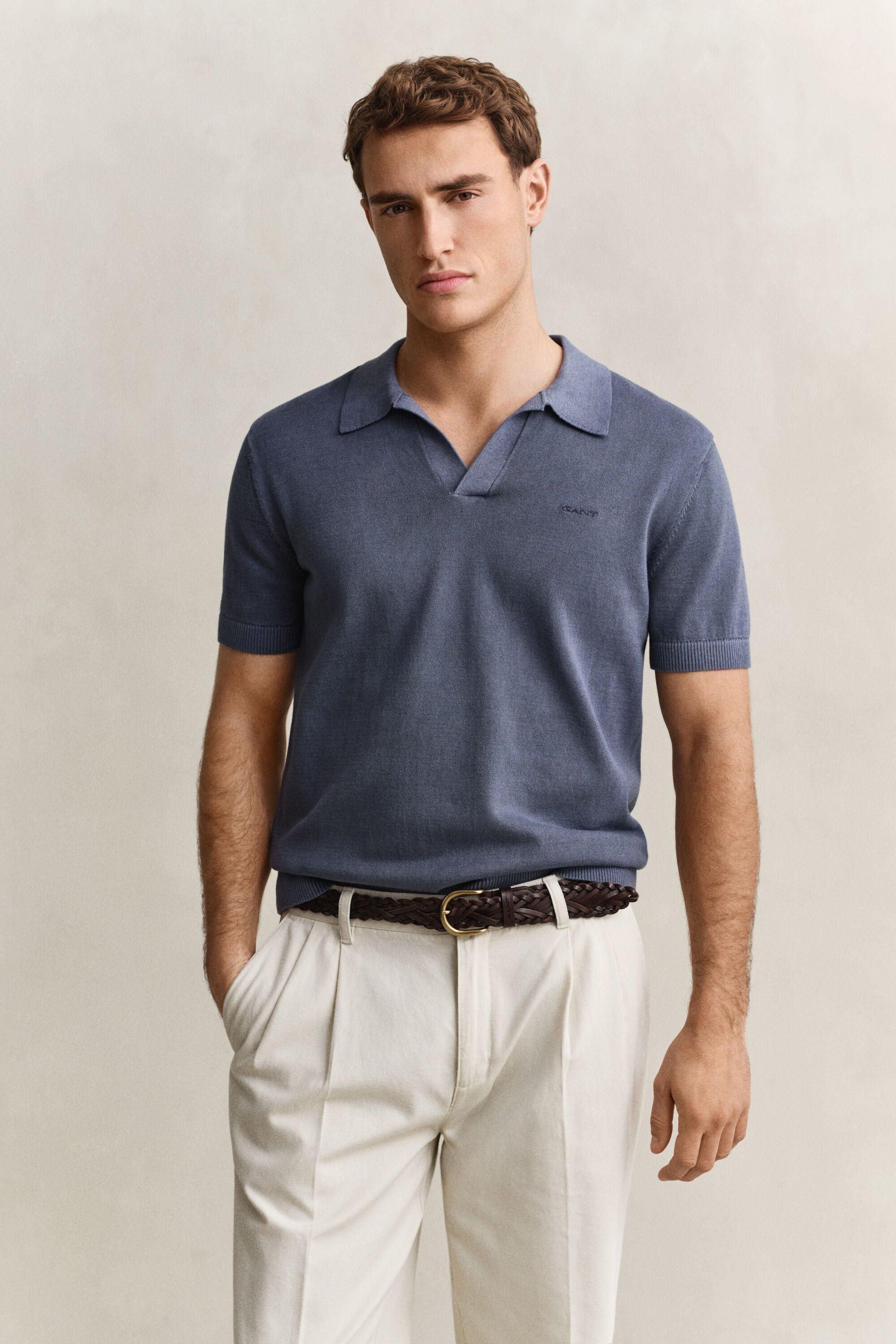 Sunfaded pikétröja