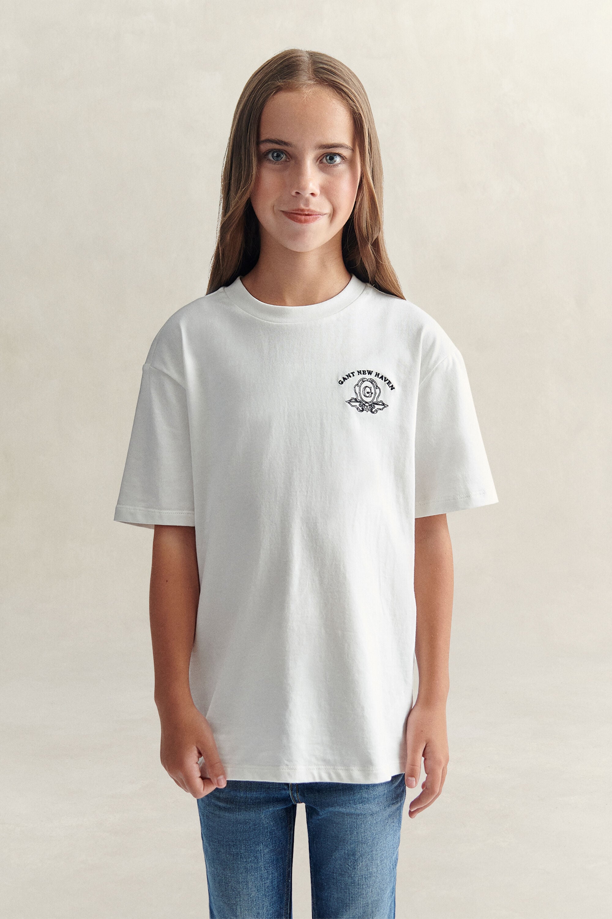 Teen Girls T-shirt med tryck