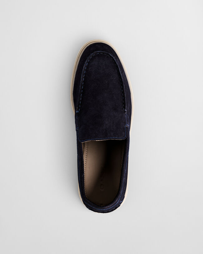 Boery loafers i mocka