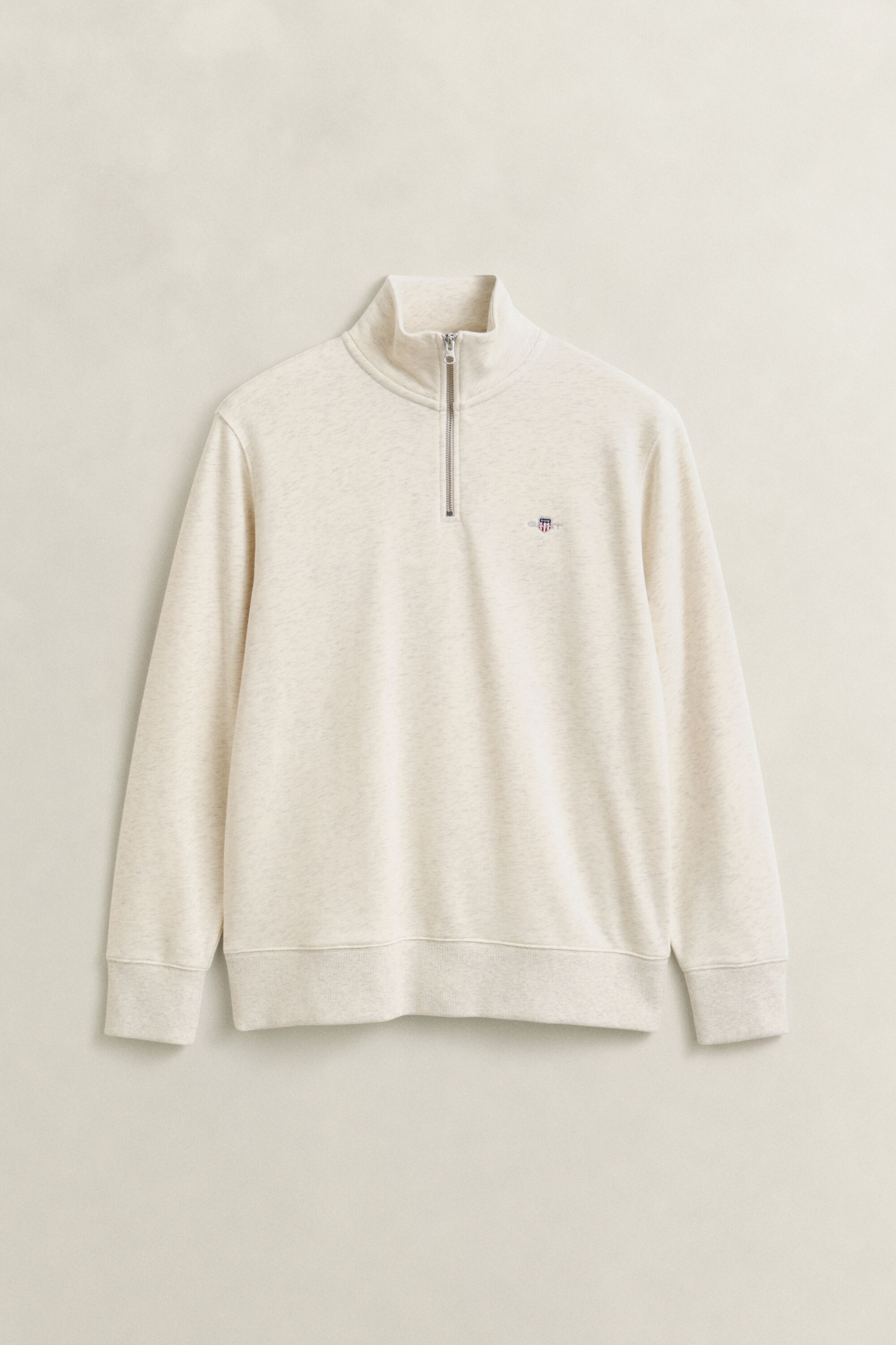 Shield sweatshirt med dragkedja vid halsöppningen