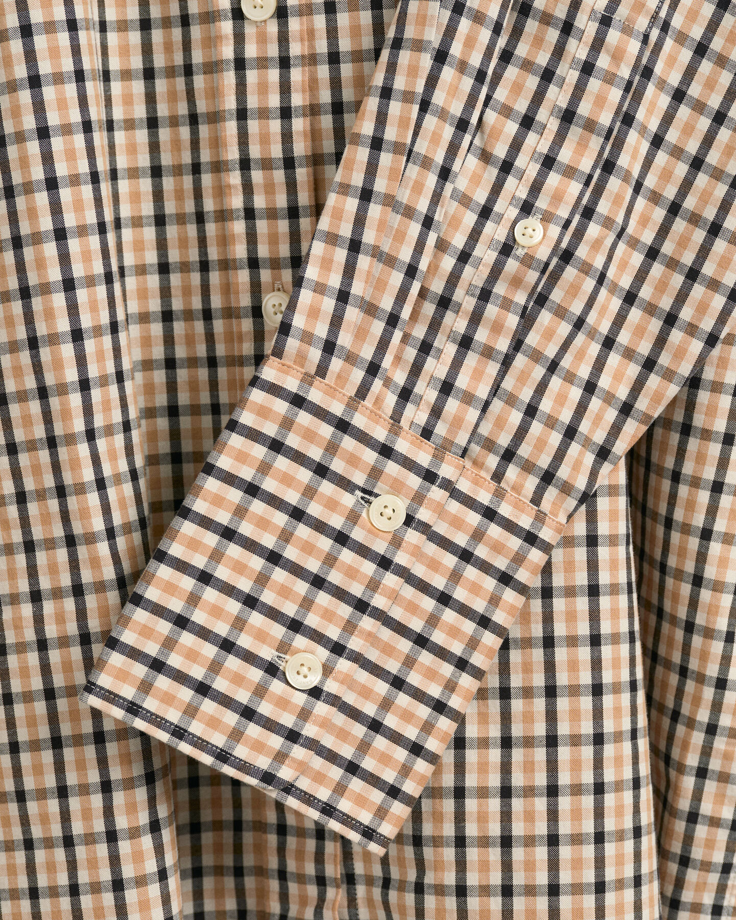 Oversized rutig skjorta