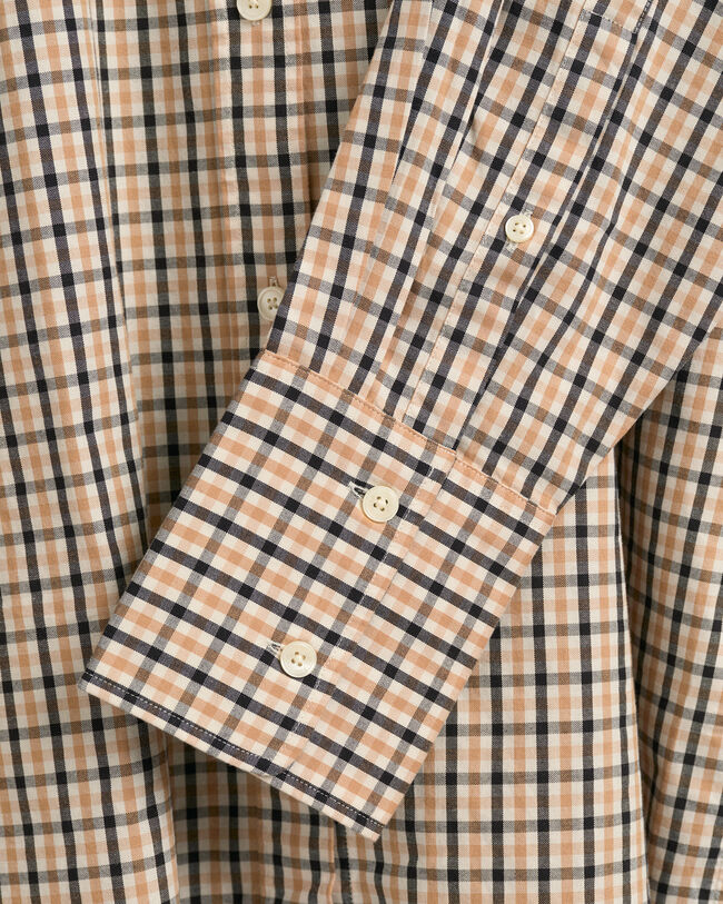 Oversized rutig skjorta