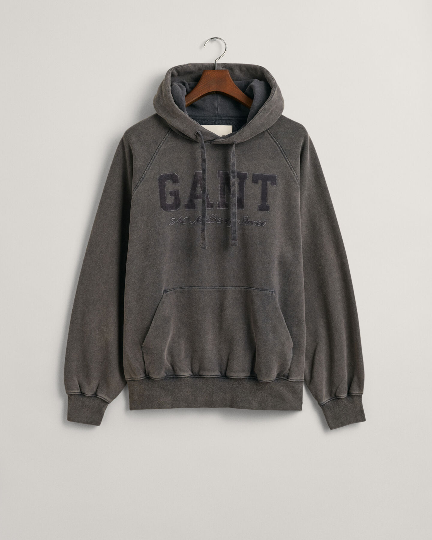 Hoodie i vintagetv&auml;tt