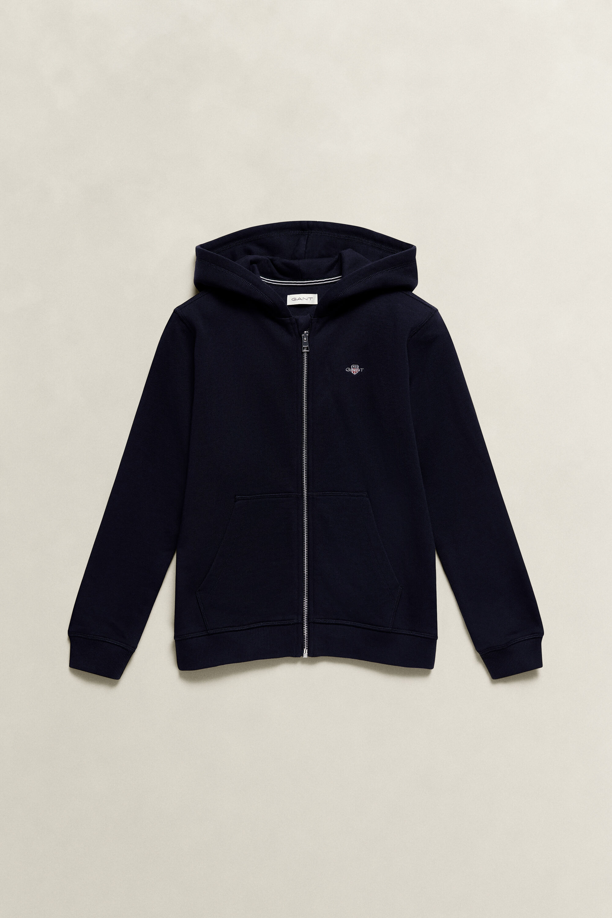 Teens Shield hoodie med dragkedja