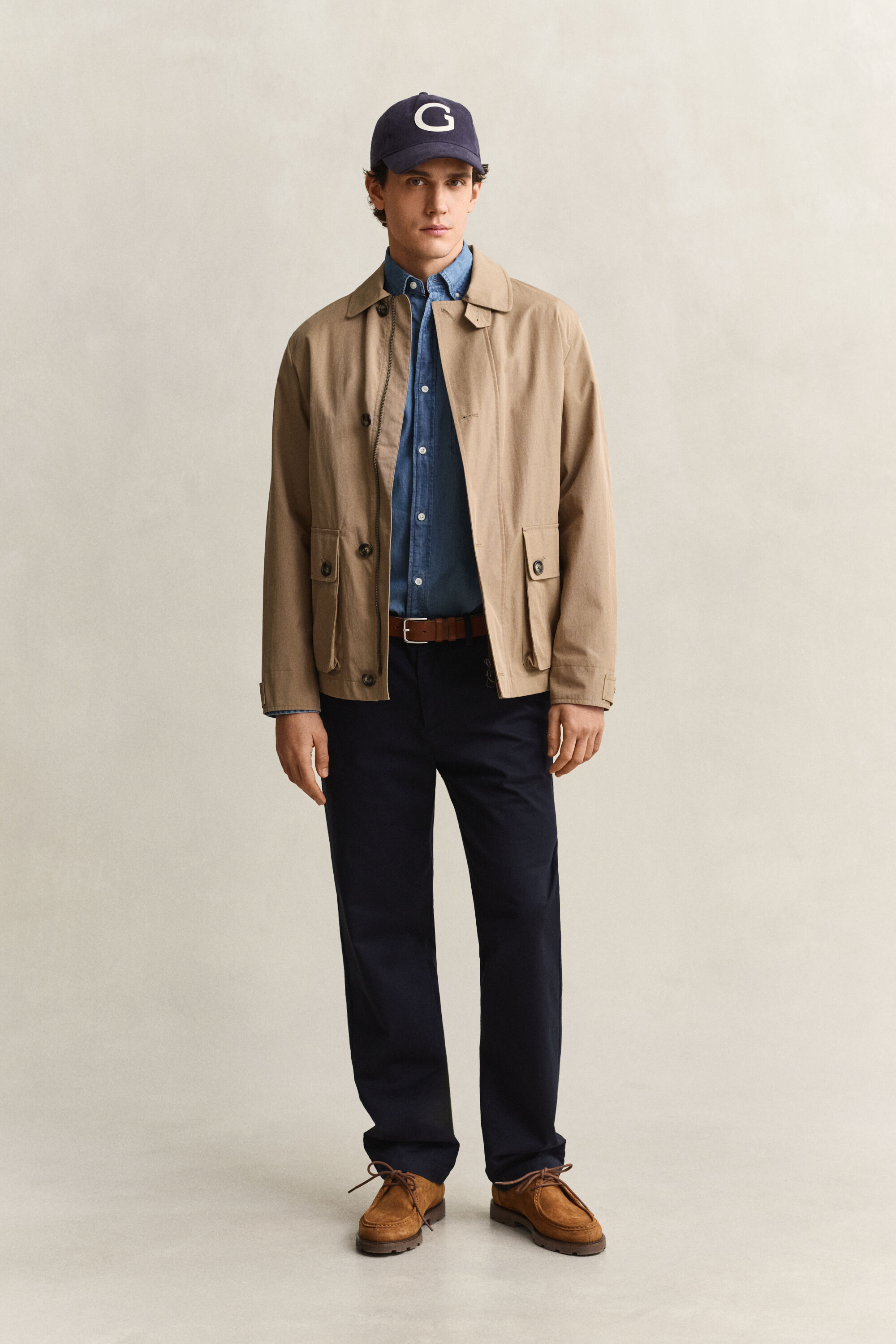 Eleganta chinos med regular fit