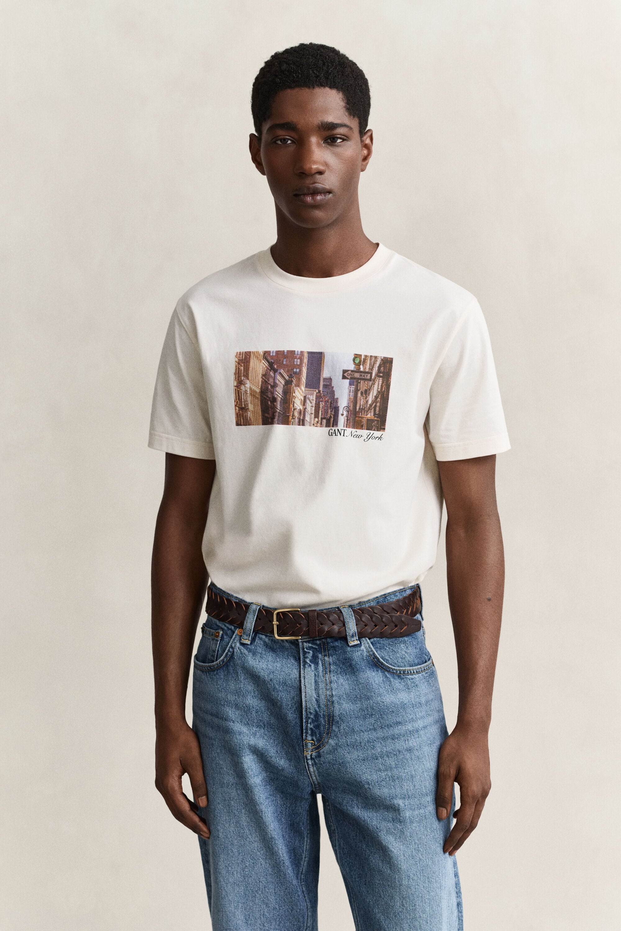 T-shirt med säsongens tryck