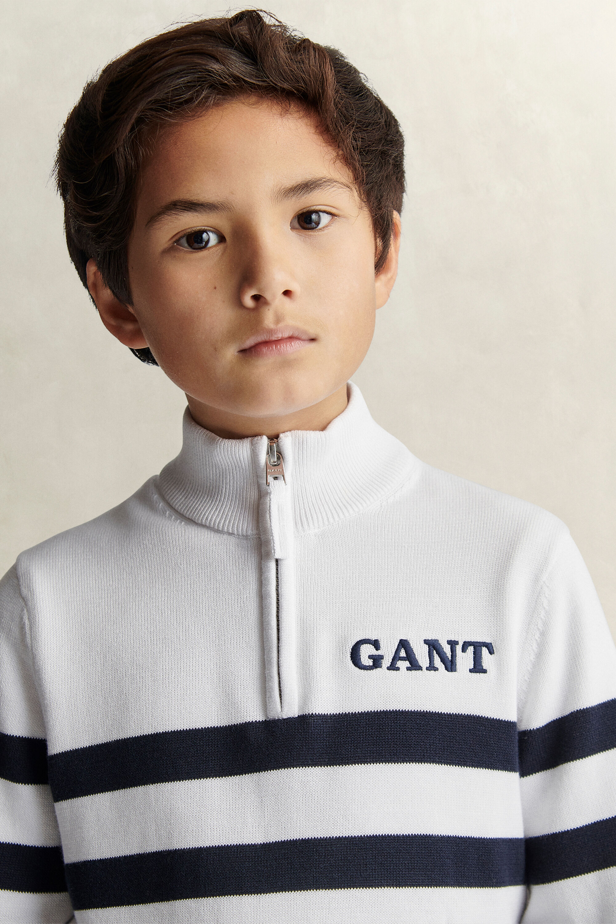 Teen Boys tröja med marininspirerade ränder