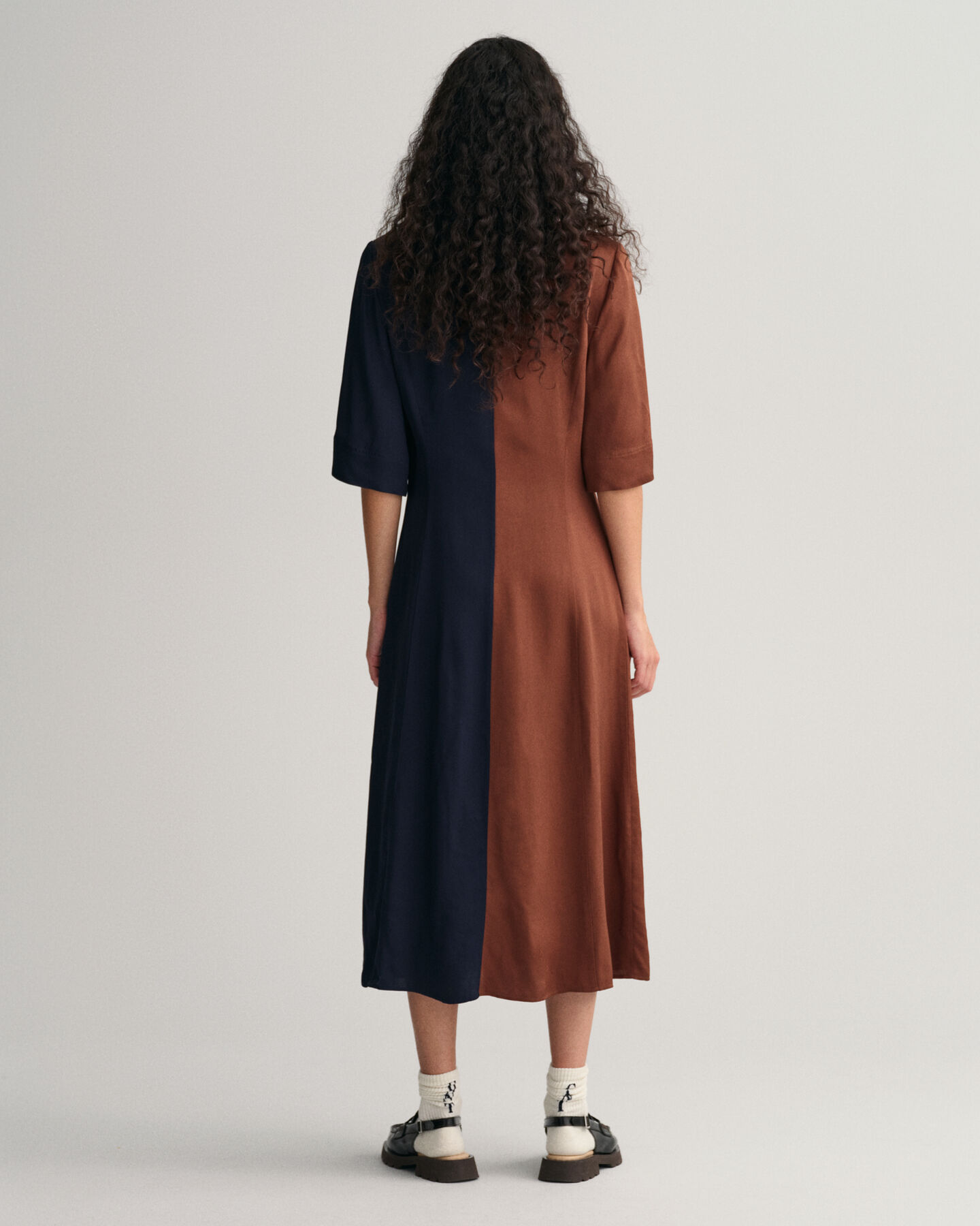 Color Block kort&auml;rmad rugbykl&auml;nning