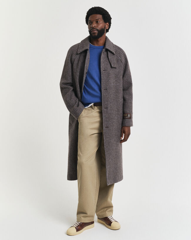 Klassisk rundhalsad bomullströja