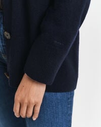 Kofta i kashmir- och ullblandning