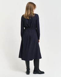 Skjortklänning med fickor