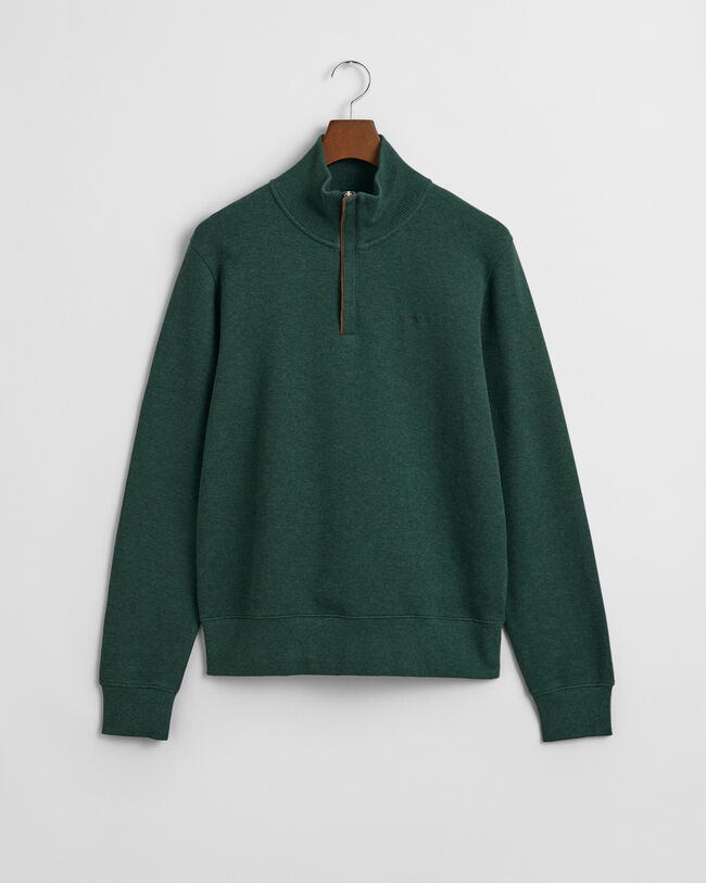 Sacker Rib sweatshirt med half-zip