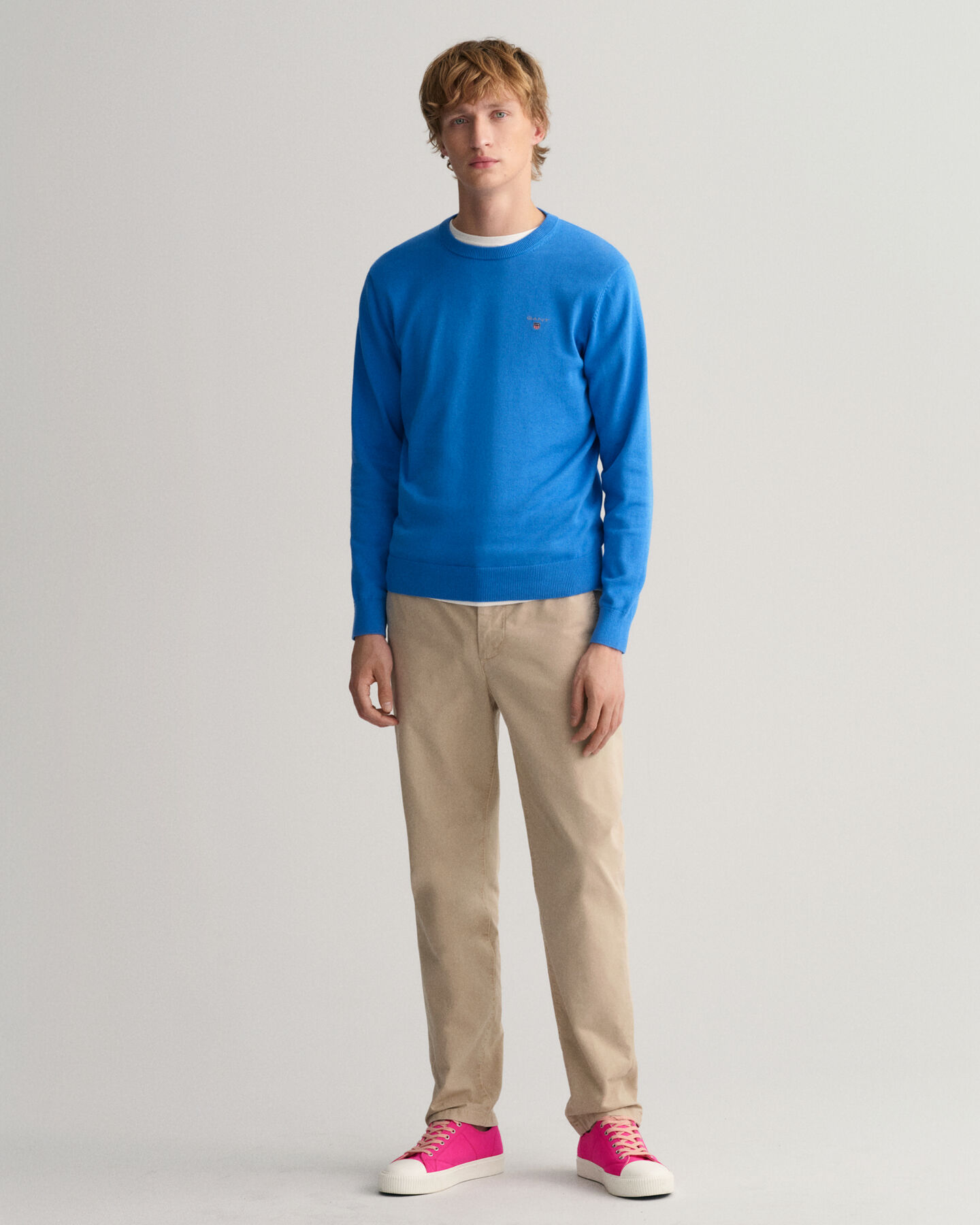 Classic crew neck bomullströja