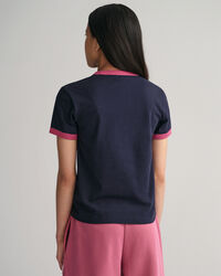 Teen Girls cropped GANT USA T-shirt