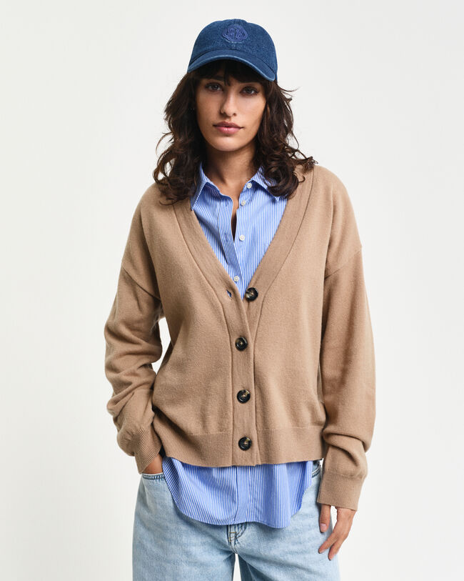 Kofta i superfin lammull