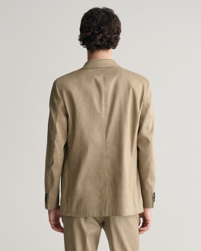 Kostymkavaj i bomull och linne