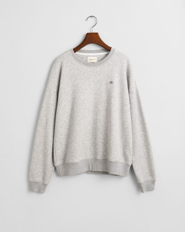 Shield sweatshirt med rund hals