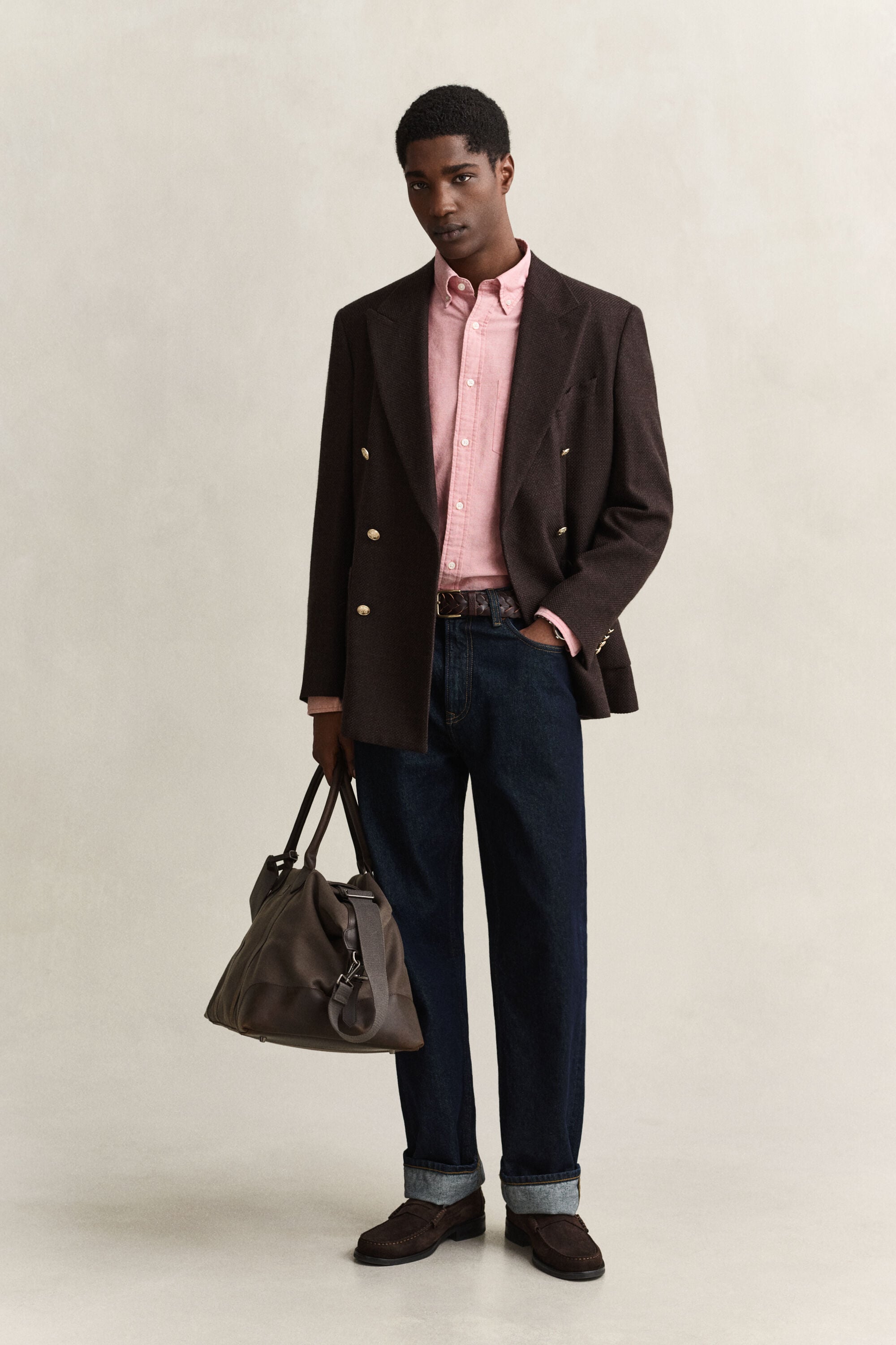 Regular fit klassisk oxfordskjorta
