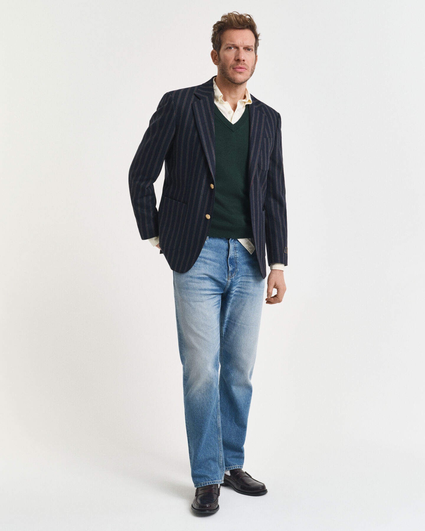 Klassisk bomullsväst