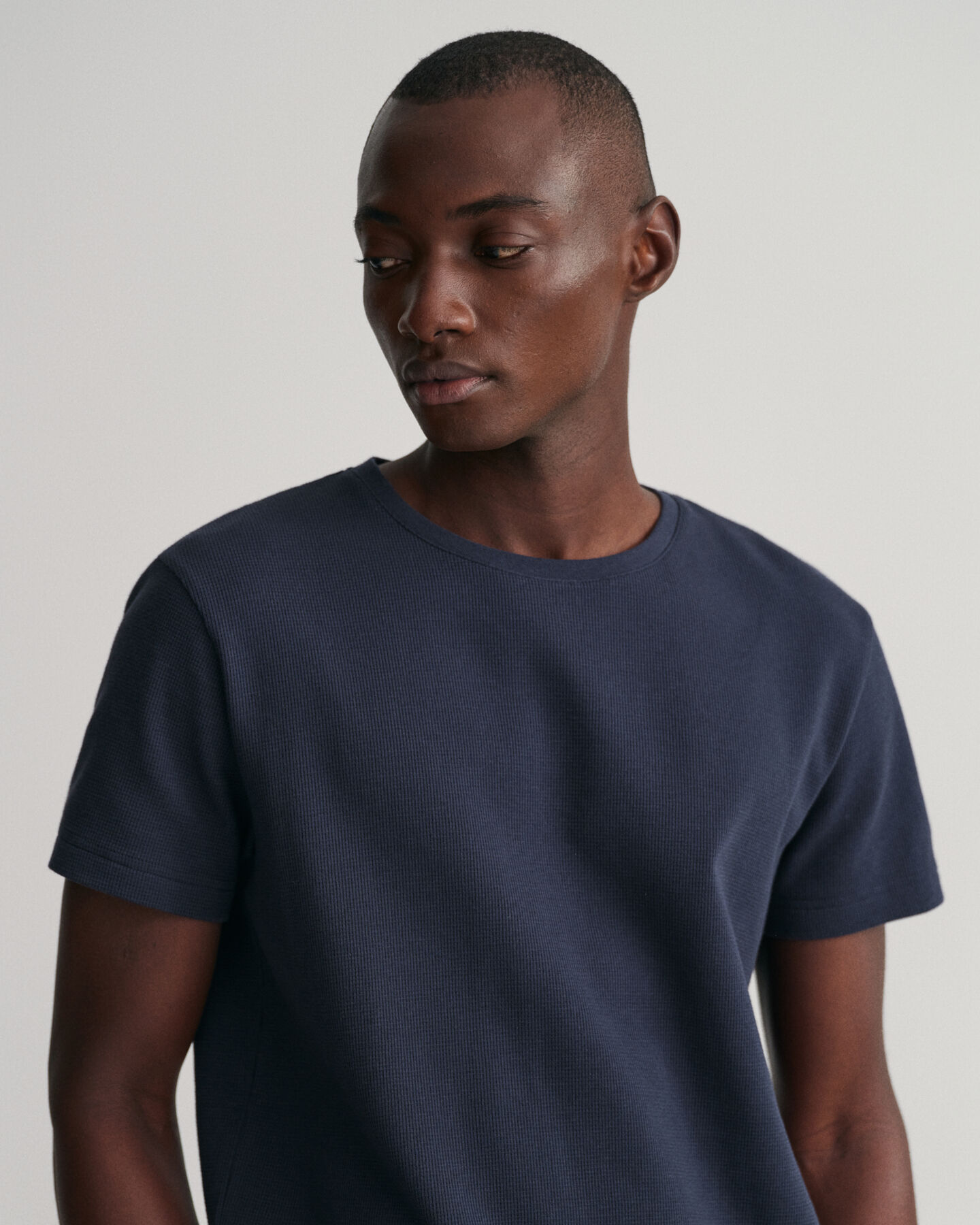 Waffle Texture T-shirt