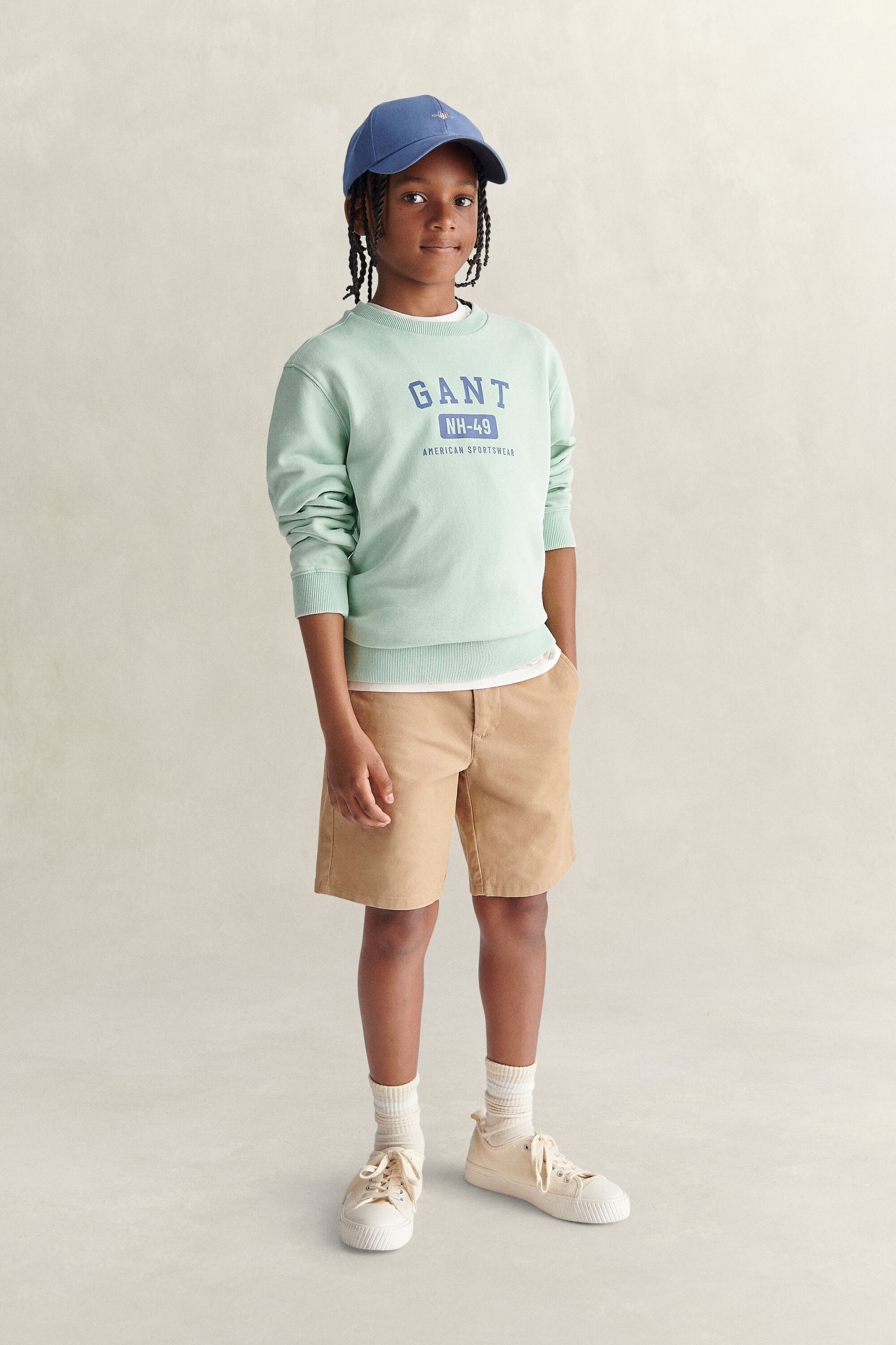 Teen Boys tvättad sweatshirt