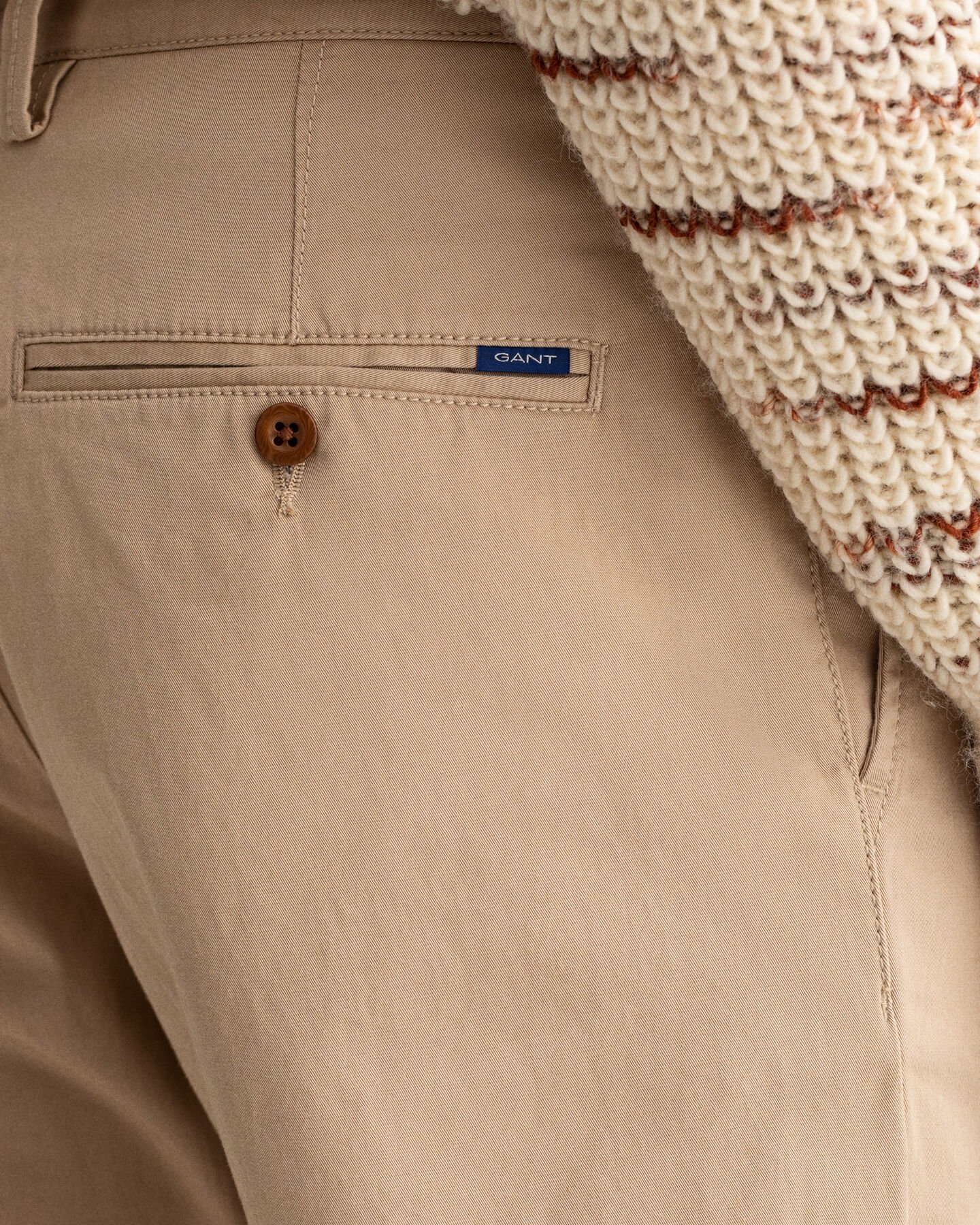 Regular fit twillchinos