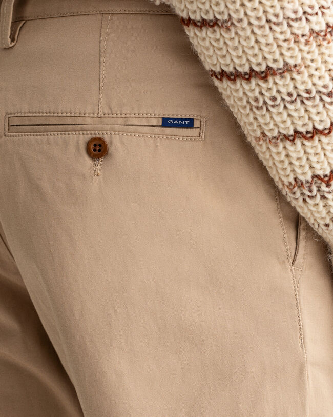 Regular fit twillchinos