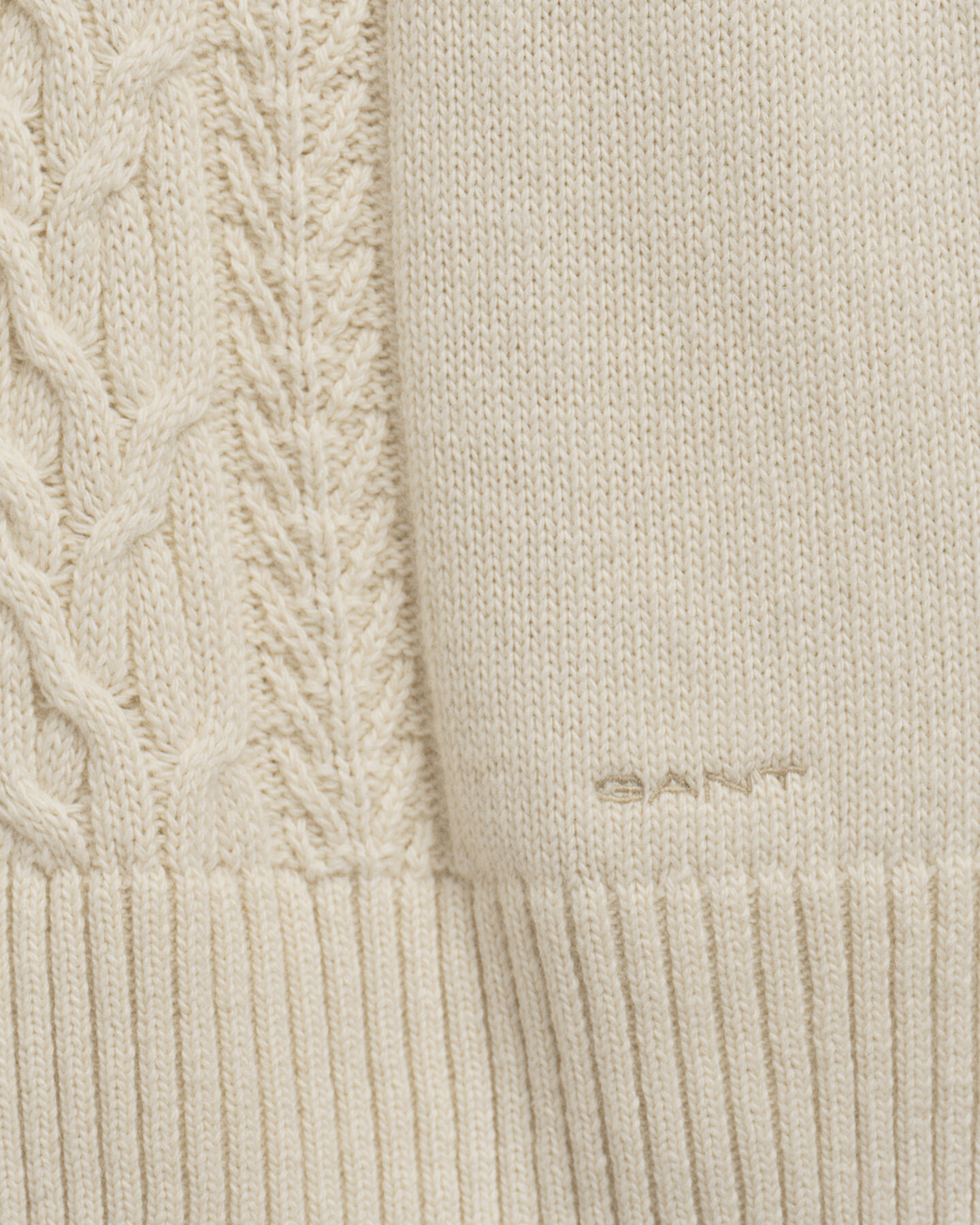 Teen Girls Chunky kabelstickad polotröja