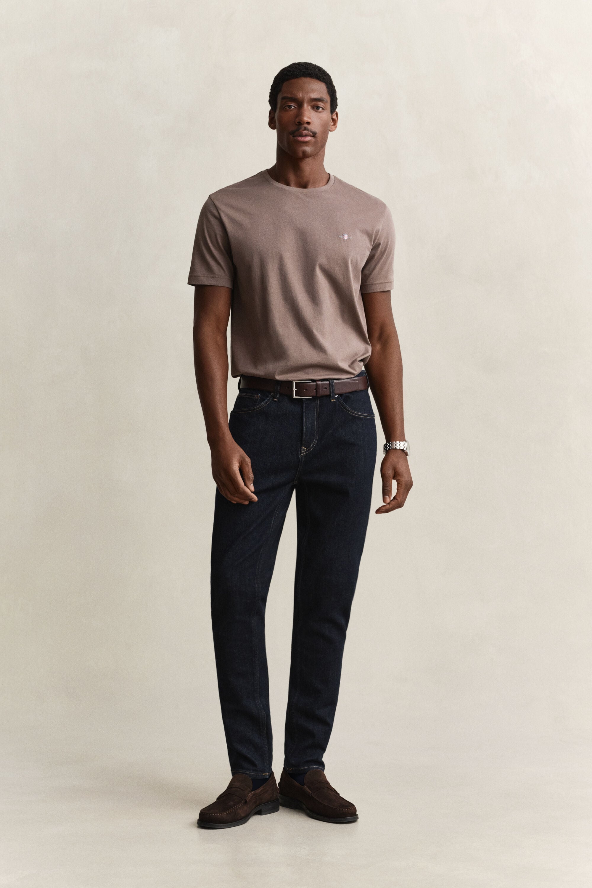 Slim fit jeans i stilren tvätt