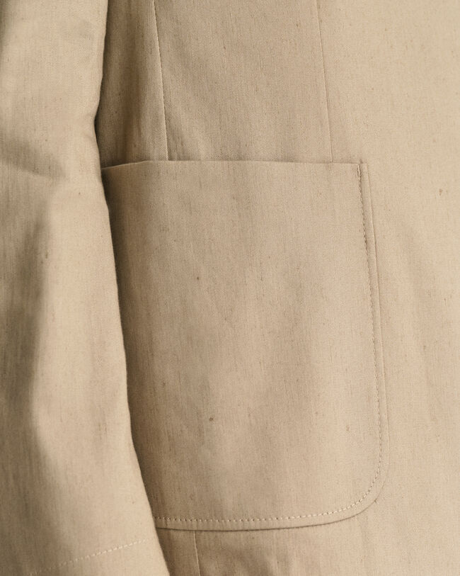 Kostymkavaj i bomull och linne