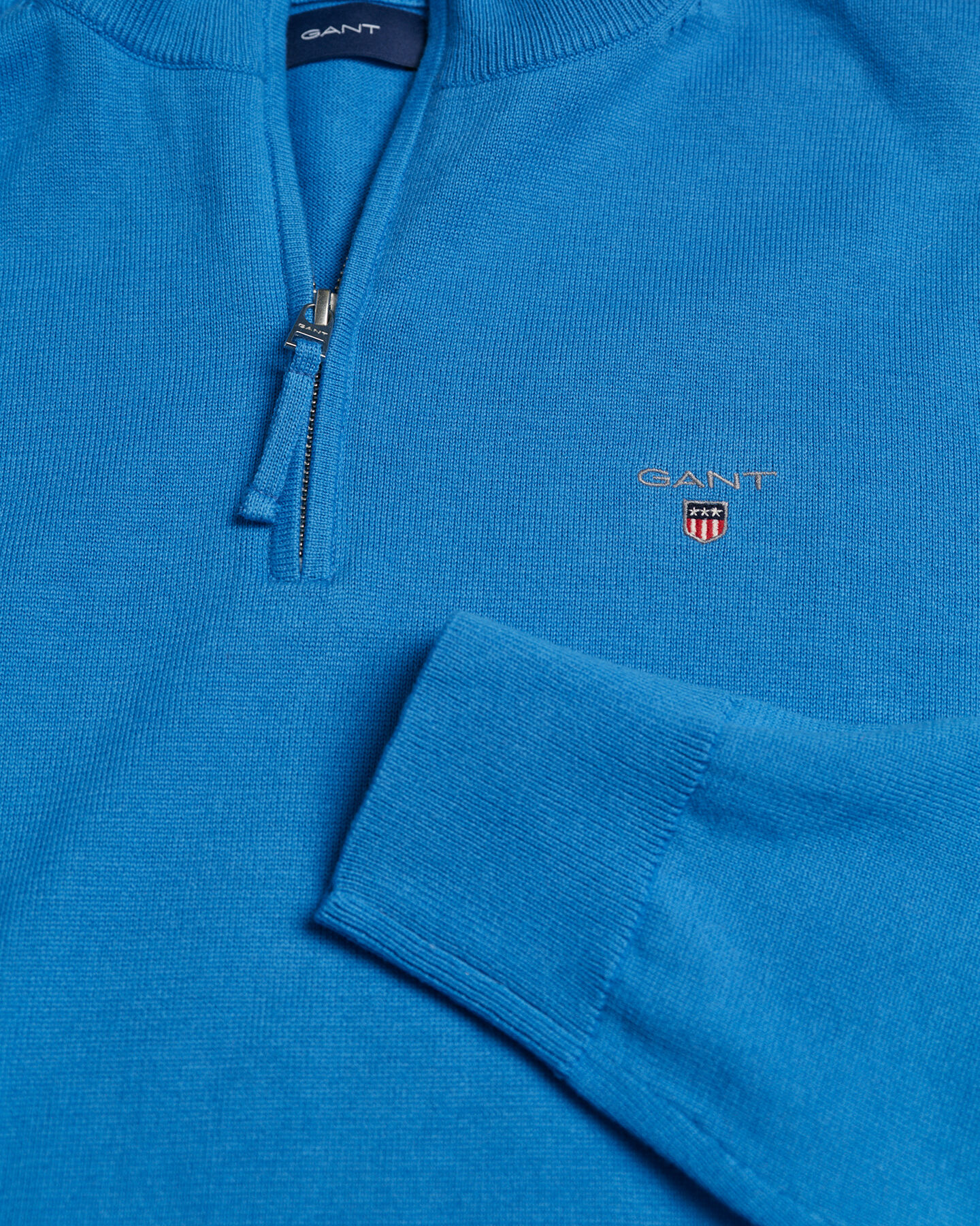 Classic half-zip bomullstr&ouml;ja