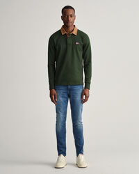 Maxen Retro Shield jeans med extra slim fit