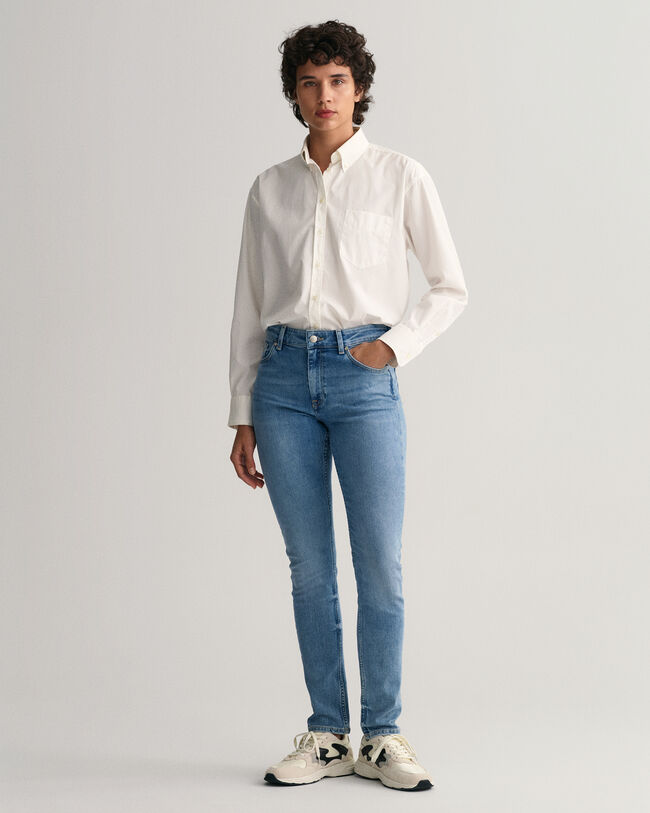 Farla slim fit superstretchiga jeans