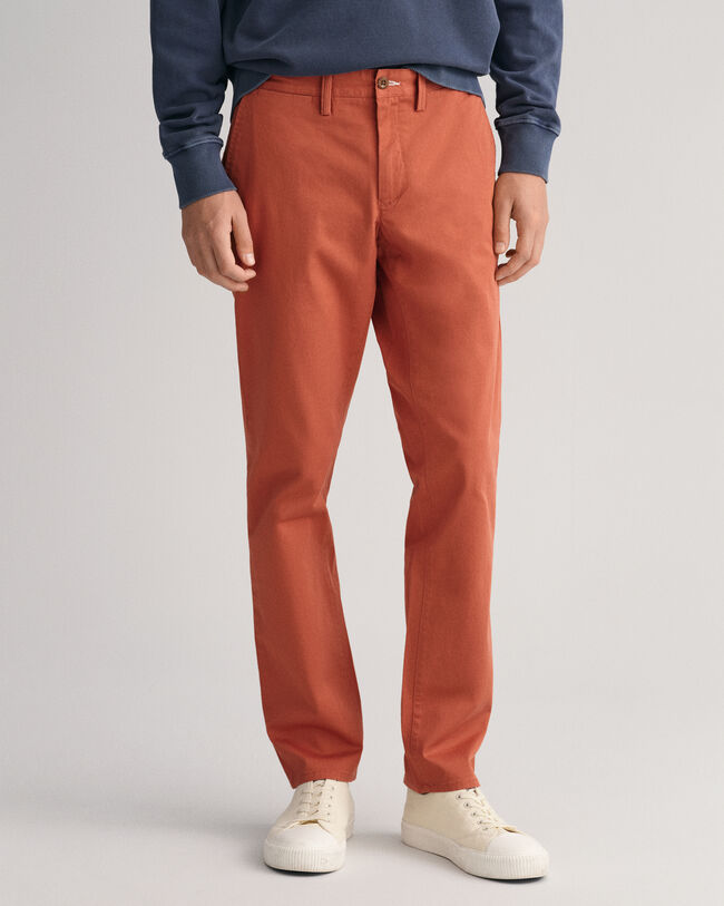Hallden slim fit twillchinos