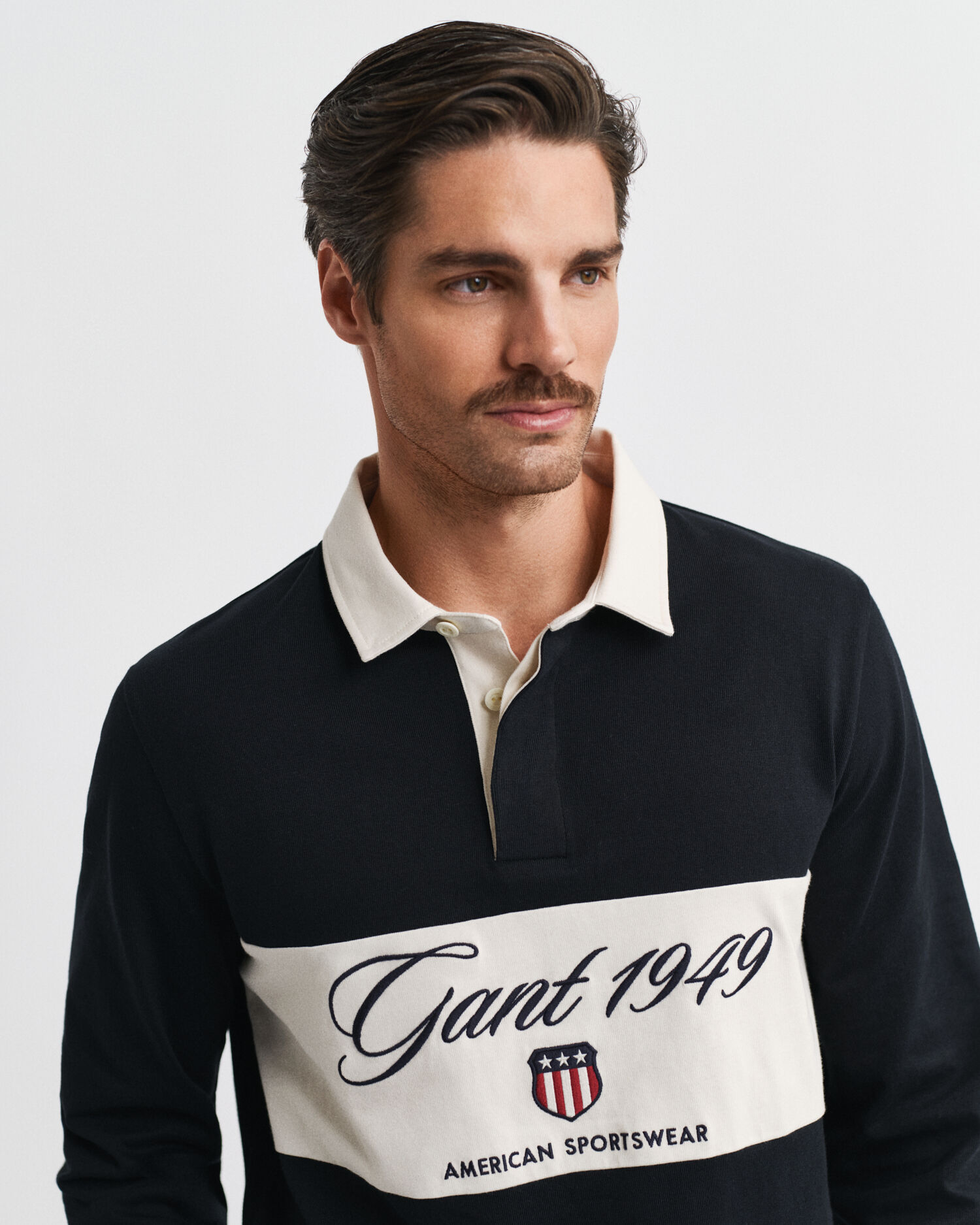 Heavy Rugger med färgblock