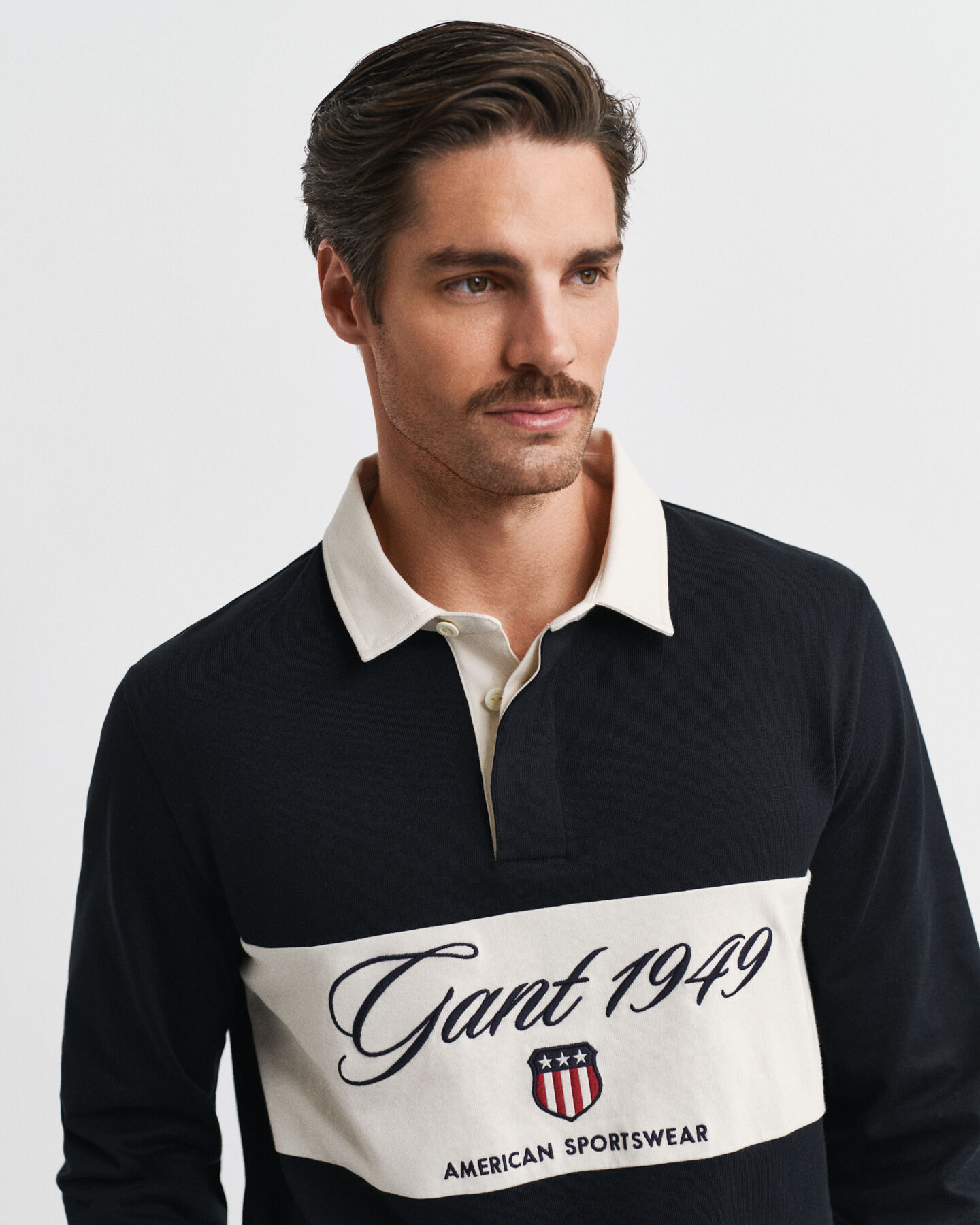 Heavy Rugger med färgblock