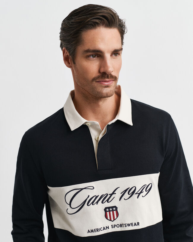 Heavy Rugger med färgblock